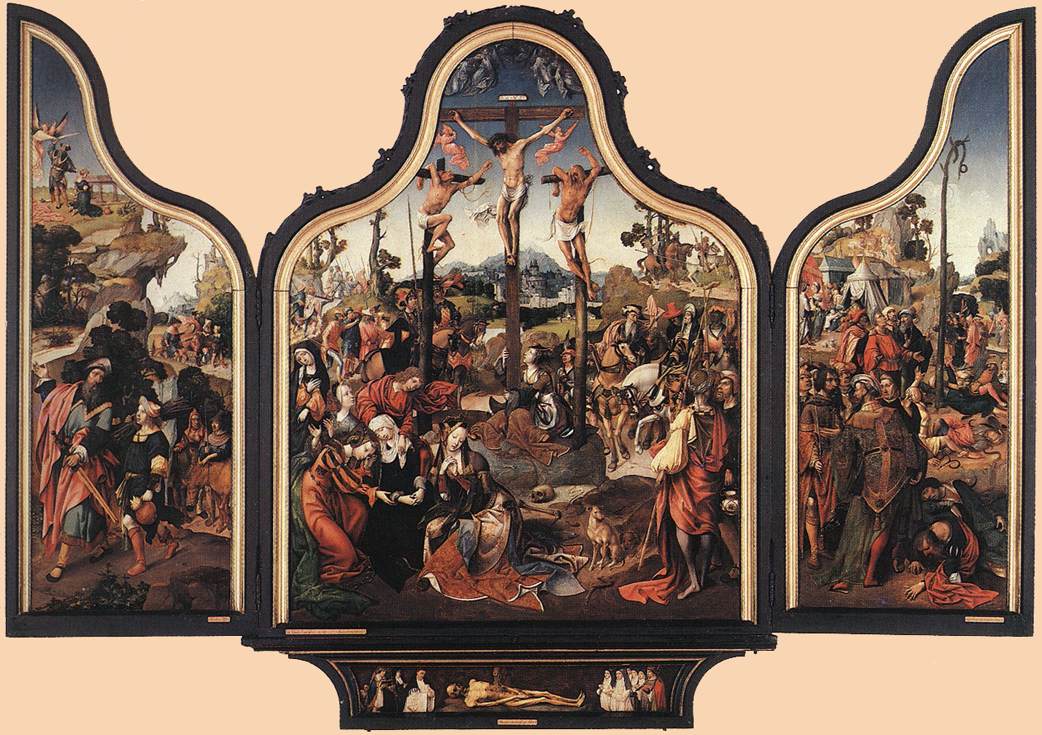 ENGELBRECHTSZ., Cornelis Crucifixion Altarpiece f